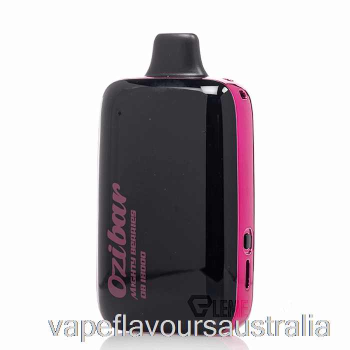 Vape Nicotine Australia OZIBAR 18000 Disposable Mighty Berries